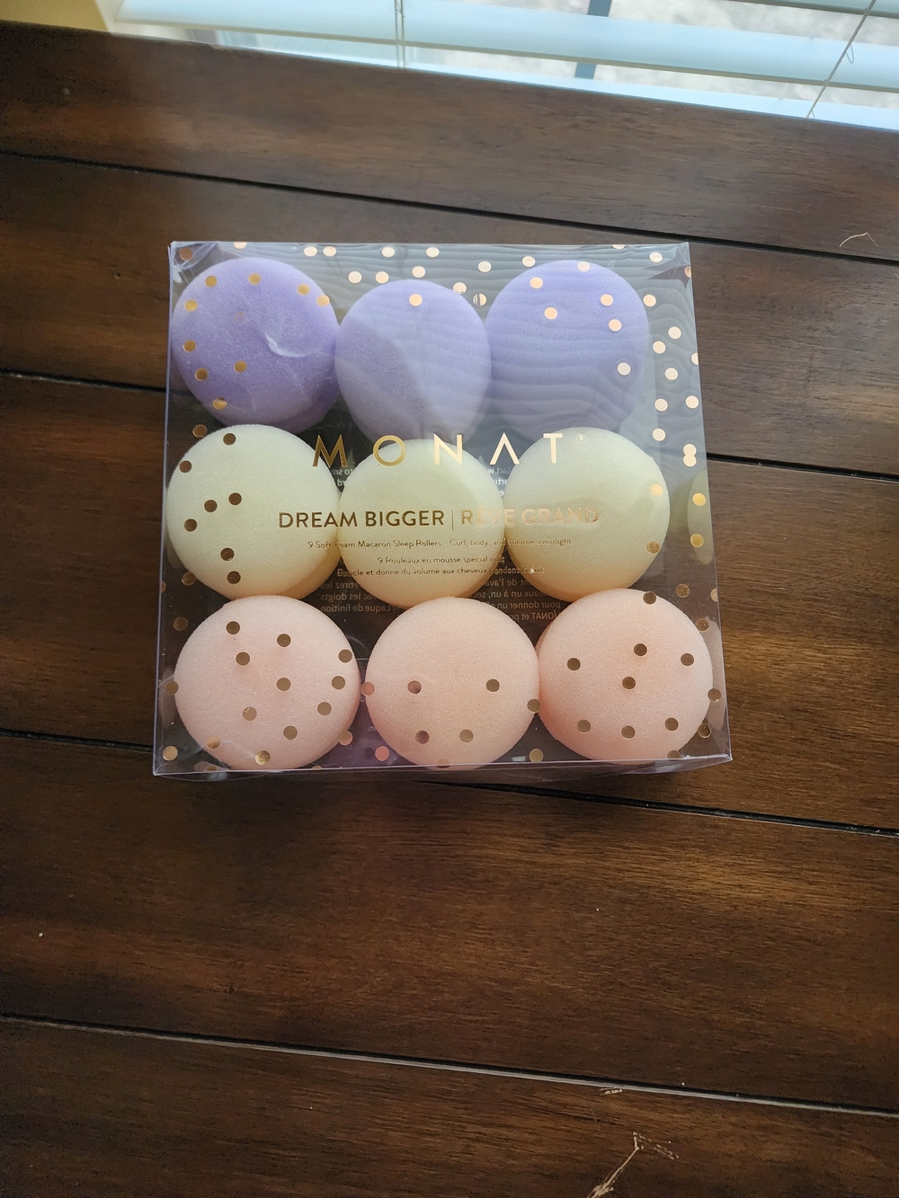 MONAT Dream Bigger Sponge Rollers Set - Lavender, Mint & Pink